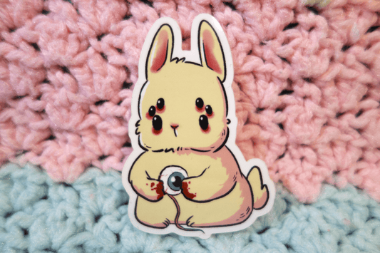 Eyes Bunny Sticker