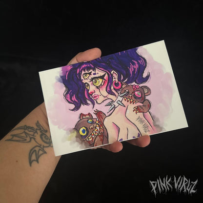 Third Eye Alt Post Card Print