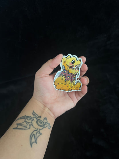 Creepy Cute Winnie the Pooh Sticker