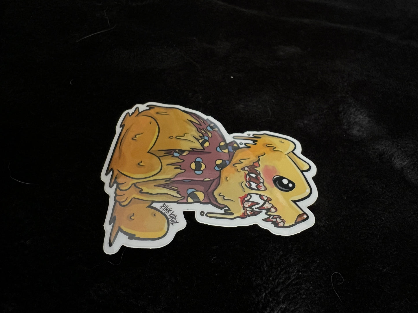 Creepy Cute Winnie the Pooh Sticker