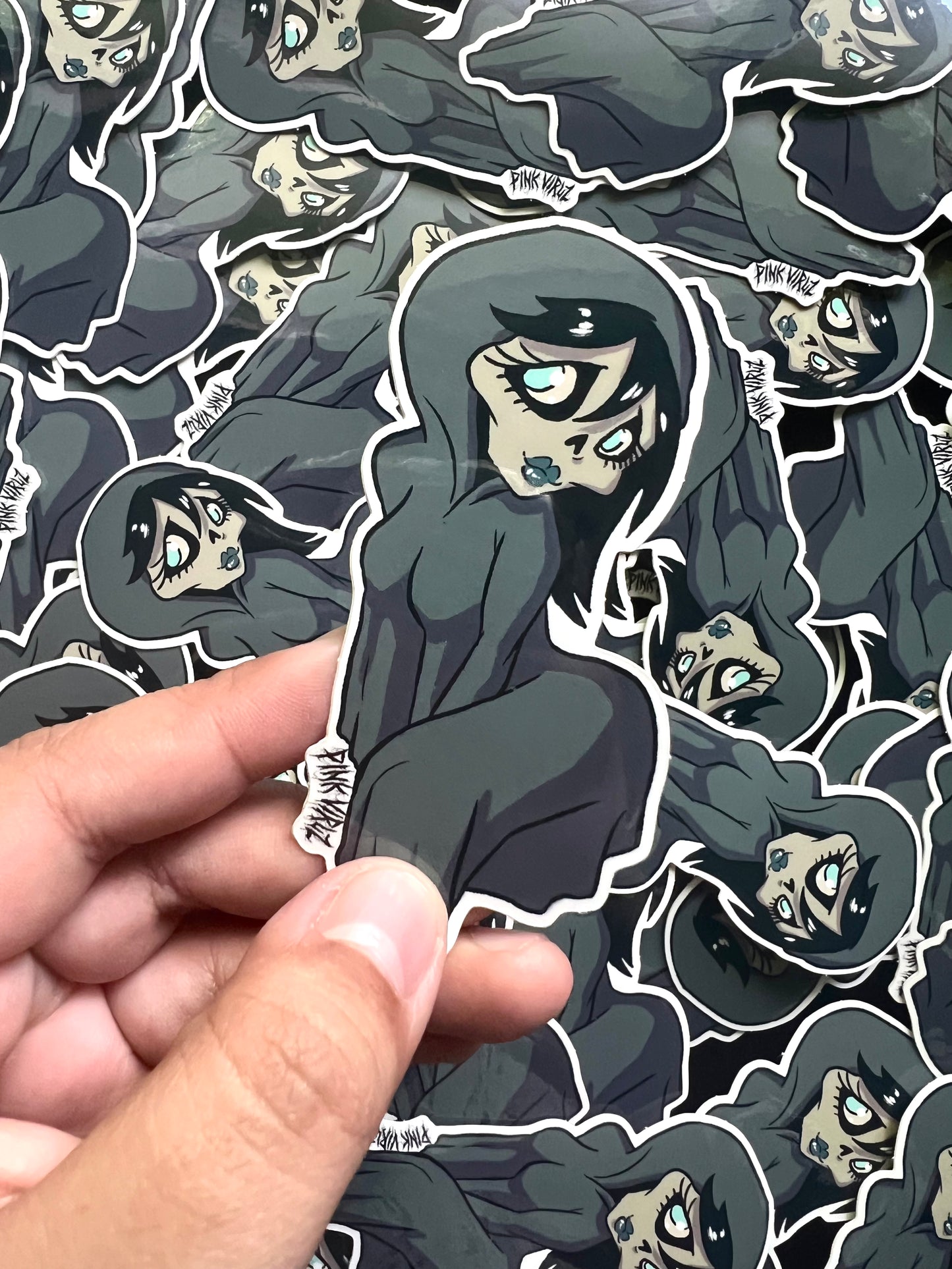 Phantom Hot Monster Girl Sticker